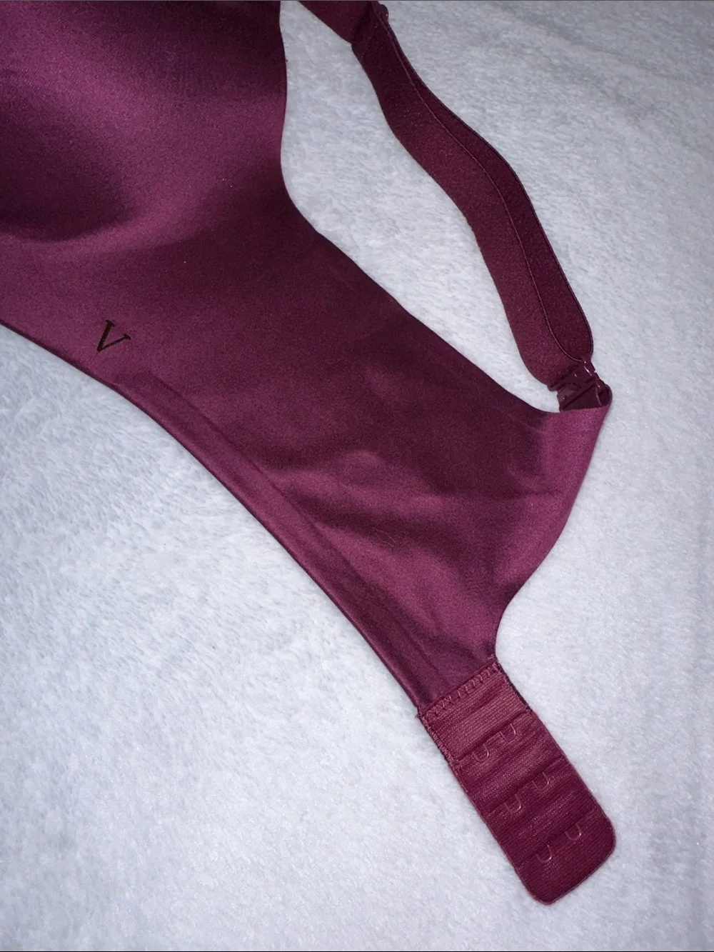 Victoria's Secret Wireless Bra in Deep Burgundy